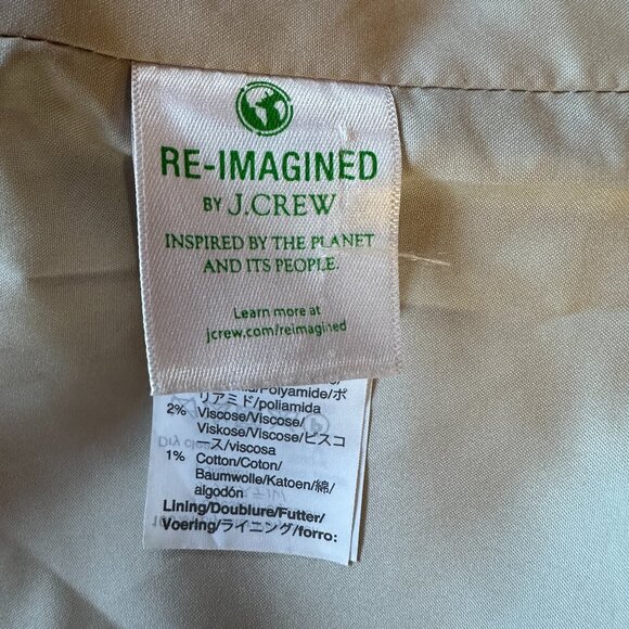 J. CREW Mercantile City Light Gray Coat – 8P - Picture 11 of 12